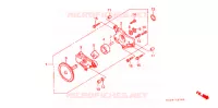 POMPE A HUILE pour Honda TRX SPORTRAX 250 X 1989
