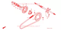 ARBRE DE ROUE ARRIERE pour Honda TRX SPORTRAX 250 X 1991
