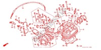 CULASSE pour Honda TRX SPORTRAX 250 X 1991