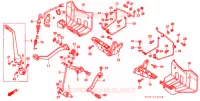 REPOSE PIED ('91,'92) pour Honda TRX SPORTRAX 250 X 1991