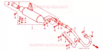 SILENCIEUX D'ECHAPPEMENT pour Honda TRX SPORTRAX 250 X 1991