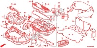 FILTRE A AIR pour Honda CBR 1000 RR ABS WHITE 2012