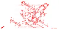 CADRE pour Honda NXR 125 BROS PARTIDA ELETRICA 2003