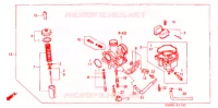 CARBURATEUR pour Honda NXR 125 BROS PARTIDA ELETRICA 2003