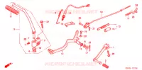 PEDALE   KICK pour Honda NXR 125 BROS PARTIDA ELETRICA 2003