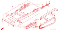 BRAS OSCILLANT pour Honda SHADOW TA 200 PHANTOM FIRE EDITION 2007