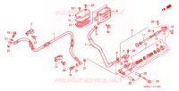 MAITRE CYLINDRE DE FREIN ARRIERE pour Honda SHADOW TA 200 PHANTOM FIRE EDITION 2007