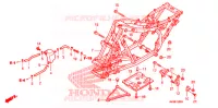 CADRE pour Honda SPORTRAX TRX 300 X 2009