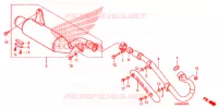 SILENCIEUX D'ECHAPPEMENT pour Honda SPORTRAX TRX 300 X 2009