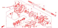 COUPLE CONIQUE pour Honda FOURTRAX 350 RANCHER 4X4 Electric Shift 2006