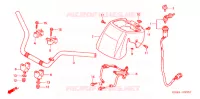GUIDON (TRX350TE/TM CM/FE/FM CM) pour Honda FOURTRAX 350 RANCHER 4X4 Electric Shift 2006