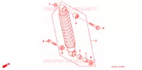 AMORTISSEUR ARRIERE pour Honda FOURTRAX 350 RANCHER 4X4 2006