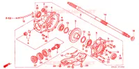 COUPLE CONIQUE pour Honda FOURTRAX 350 RANCHER 4X4 2006