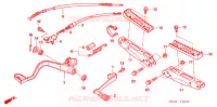 REPOSE PIED pour Honda FOURTRAX 350 RANCHER 4X4 2006
