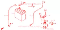 BATTERIE pour Honda FOURTRAX 350 RANCHER Electric Shift 2005