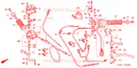 LEVIER DE GUIDON   CABLE   COMMODO pour Honda FOURTRAX 350 RANCHER Electric Shift 2005