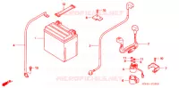 BATTERIE pour Honda FOURTRAX 350 RANCHER 4X2 2006