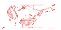 PHARE pour Honda FOURTRAX 350 RANCHER 4X2 2006