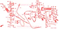 LEVIER DE GUIDON   CABLE   COMMODO pour Honda FOURTRAX 350 RANCHER 4X2 2006