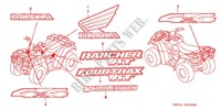 AUTOCOLLANTS pour Honda FOURTRAX 400 RANCHER AT 2005