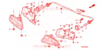 FEU ARRIERE pour Honda FOURTRAX 400 RANCHER AT 2006