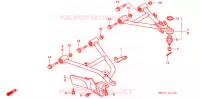 TRIANGLES AVANT pour Honda FOURTRAX 400 RANCHER AT 2006