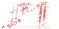 ARBRE A CAMES pour Honda FOURTRAX 400 FOREMAN 4X4 2003