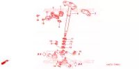 ARBRE DE DIRECTION pour Honda FOURTRAX 400 FOREMAN 4X4 2003