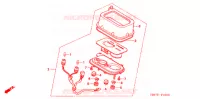 COMPTEUR pour Honda FOURTRAX 400 FOREMAN 4X4 2003