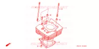 CYLINDRE pour Honda FOURTRAX 400 FOREMAN 4X4 2003