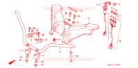 GUIDON pour Honda FOURTRAX 400 FOREMAN 4X4 2003