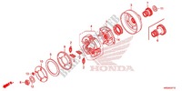 ROUE LIBRE DE DEMARREUR pour Honda FOURTRAX 420 RANCHER 4X4 DCT PS 2015