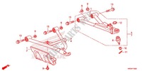 TRIANGLES AVANT pour Honda FOURTRAX 420 RANCHER 4X4 DCT PS 2015
