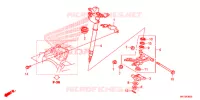 ARBRE DE DIRECTION pour Honda FOURTRAX 420 RANCHER 4X4 AT DCT IRS 2016