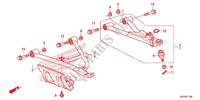 TRIANGLES AVANT pour Honda FOURTRAX 420 RANCHER 4X4 DCT IRS EPS CAMO 2015