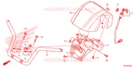 GUIDON pour Honda FOURTRAX 420 RANCHER 4X4 AT DCT IRS EPS 2016