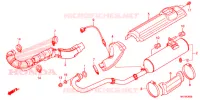 SILENCIEUX D'ECHAPPEMENT pour Honda FOURTRAX 420 RANCHER 4X4 AT DCT IRS EPS 2016