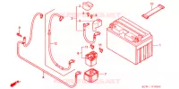 BATTERIE pour Honda SPACY 125 2005