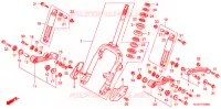 FOURCHE pour Honda SPACY 125 2005
