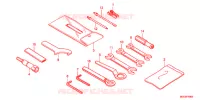 OUTIL pour Honda CB 1100 EX TYPE 2 LOW HANDELBAR 2017