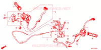 LEVIER DE GUIDON   CABLE   COMMODO pour Honda CBR 1000 RR ABS BLACK 2017