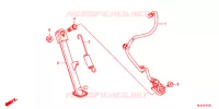 BEQUILLE LATERALE pour Honda CBR 400 R 2018