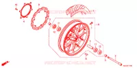 ROUE AVANT pour Honda CBR 400 R 2018
