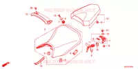 SELLE pour Honda CBR 400 R 2018