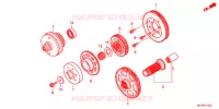TRANSMISSION PRIMAIRE pour Honda GL 1800 GOLD WING ABS 2017