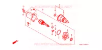 DEMARREUR pour Honda 50 SUPER DIO SR front disk 1991