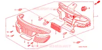 FEUX ARRIERE pour Honda 50 SUPER DIO SR front disk 1991