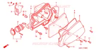 FILTRE A AIR pour Honda 50 SUPER DIO SR front disk 1991