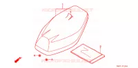 SELLE pour Honda 50 SUPER DIO SR front disk 1991