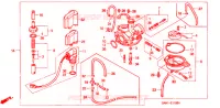 CARBURATEUR pour Honda 50 SUPER DIO SR 1992